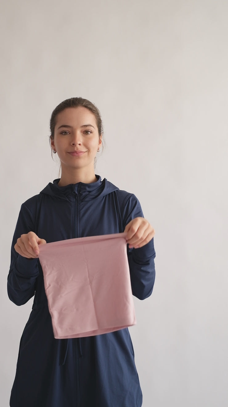 Modest hijab for high-intensity sports